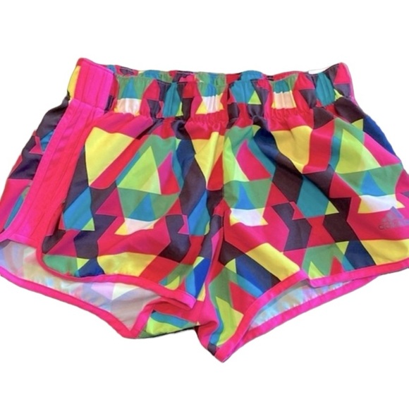 Adidas multicolor athletic shorts size medium - Picture 1 of 6